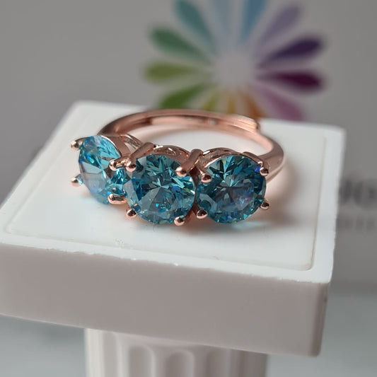 Anello Trilogy Monocolor 7mm, Produzione ESCLUSIVA, Argento 925