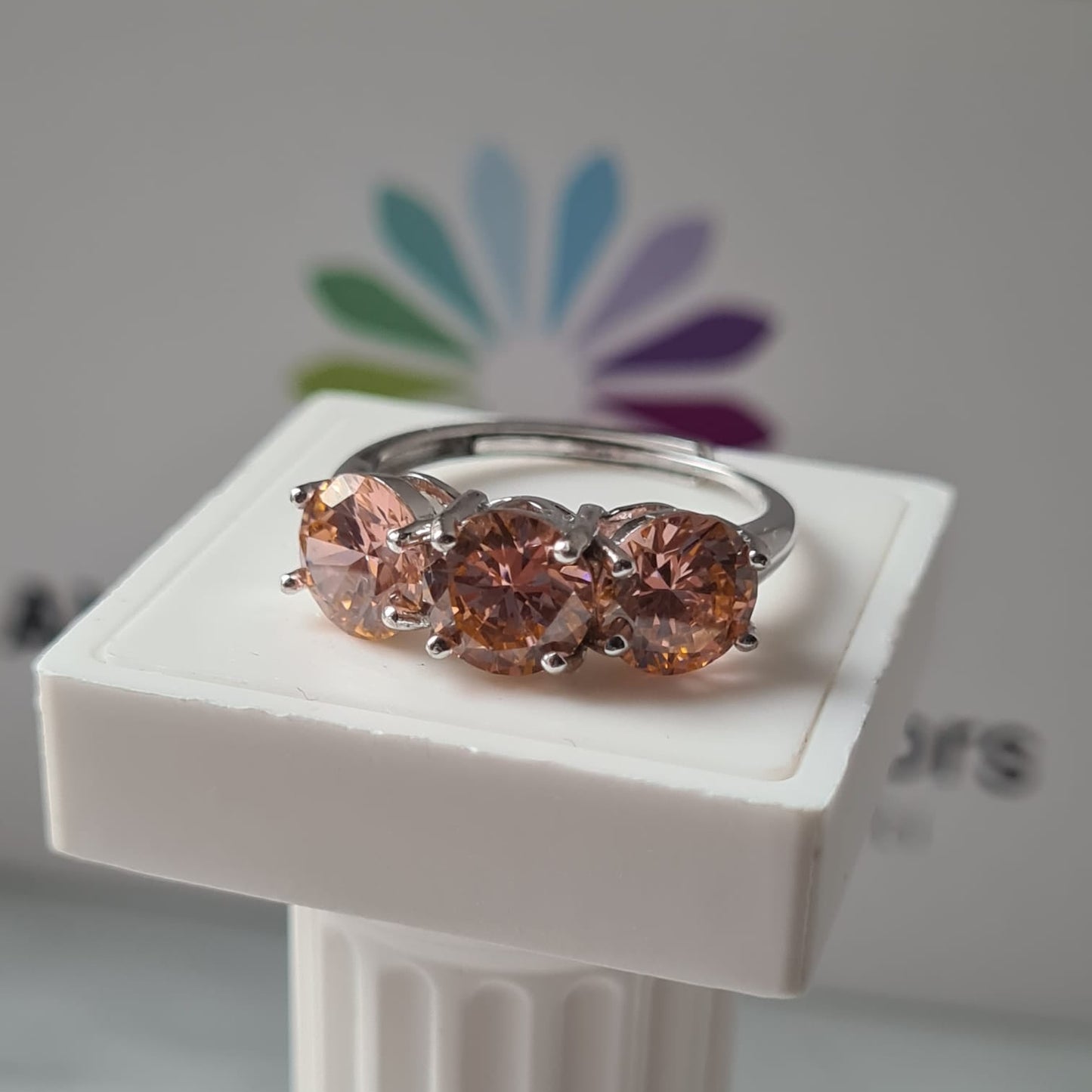 Anello TRILOGY MONOCOLOR 7mm, Produzione ESCLUSIVA, Argento 925