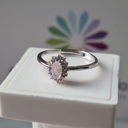 Anelli Micro kate con Opale e Pietre Rare, Argento S925