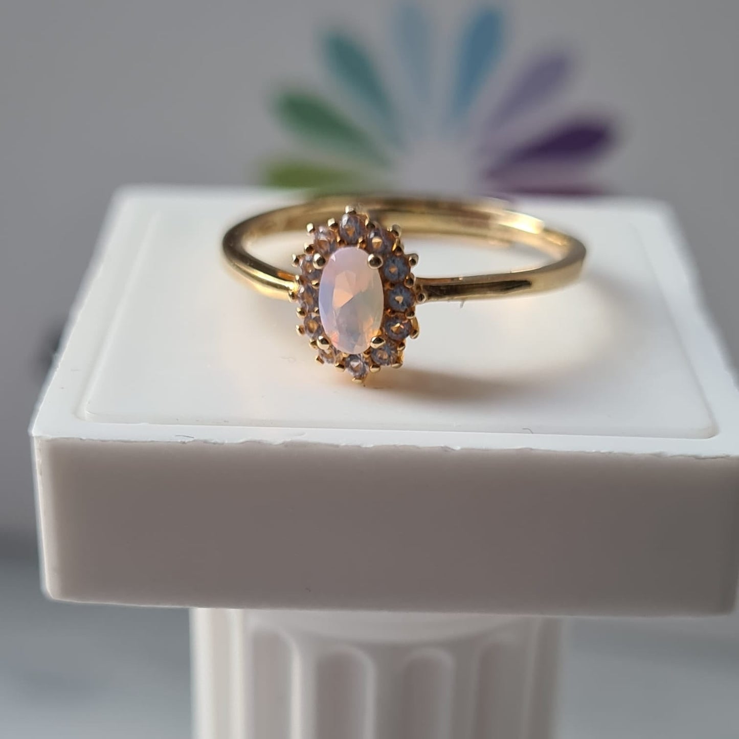 Anelli Micro kate con Opale e Pietre Rare, Argento S925