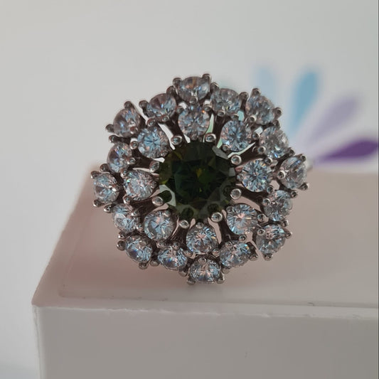 Anello Margherita COLOR, Produzione ESCLUSIVA, Argento 925