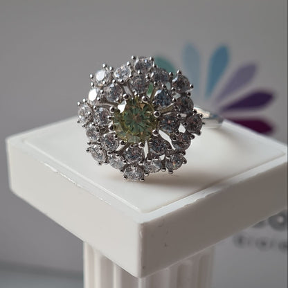 Anello Margherita COLOR, Produzione ESCLUSIVA, Argento 925