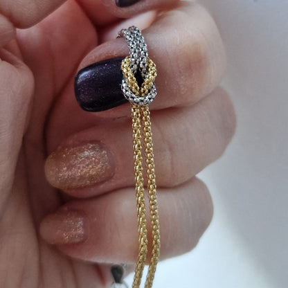 Bracciale NODO, in Argento S925