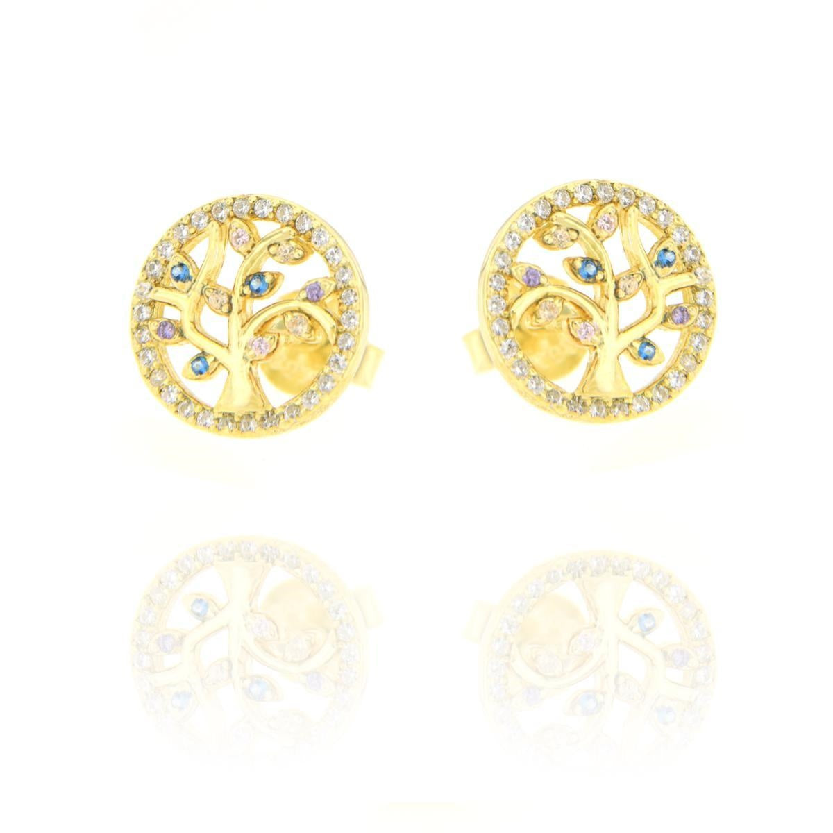 Orecchini Albero della Vita, Argento s925