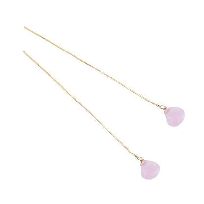 Orecchini Saliscendi con Goccia, Argento s925