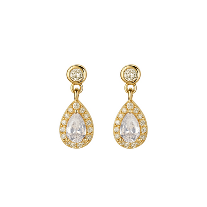 Orecchino Goccia Pendente, Argento s925