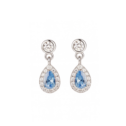 Orecchino Goccia Pendente, Argento s925