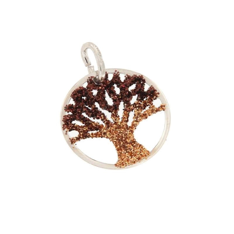 Ciondolo Albero della Vita Glitter –  in Argento 925