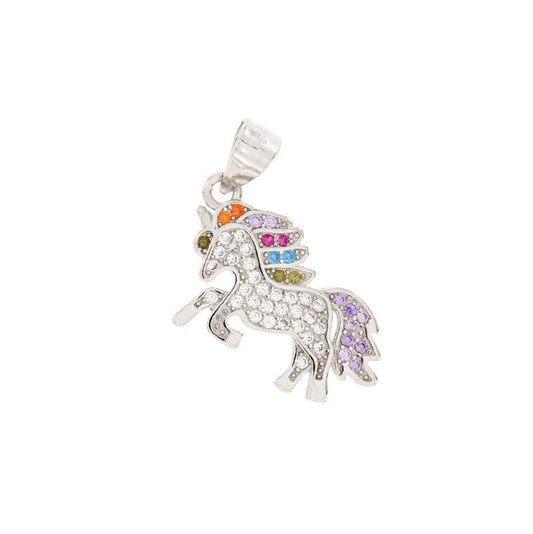 Pendente Unicorno,  in Argento 925