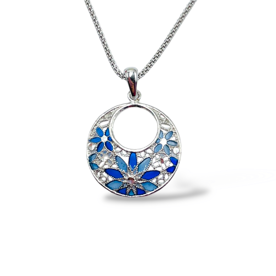 Grande Medaglione in Filigrana, Argento s925