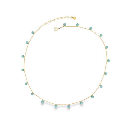 Zircon Heart Necklace, S925 Silver