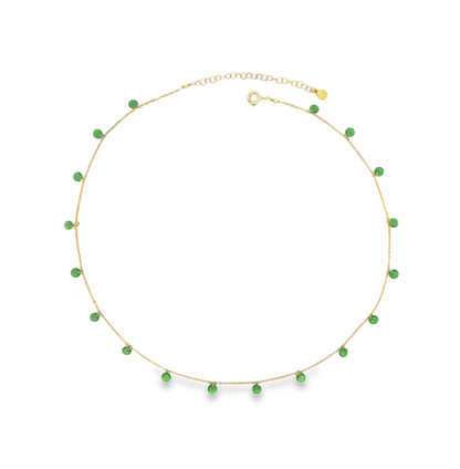 Zircon Heart Necklace, S925 Silver