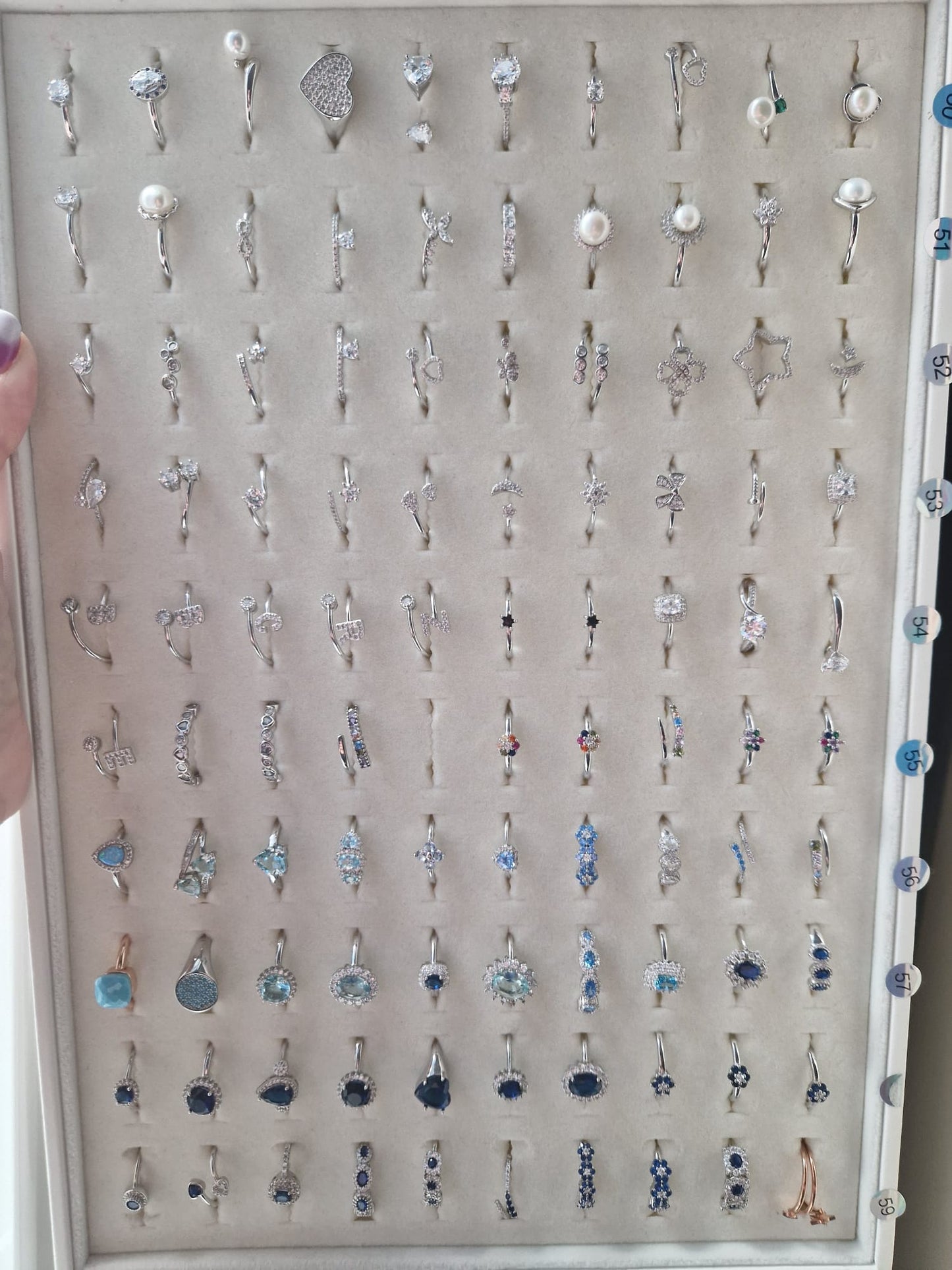 Placchetta Anelli Varie Forme Per le Dirette Live, SOTTO COSTO