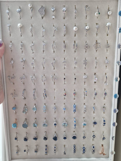 Placchetta Anelli Varie Forme Per le Dirette Live, SOTTO COSTO