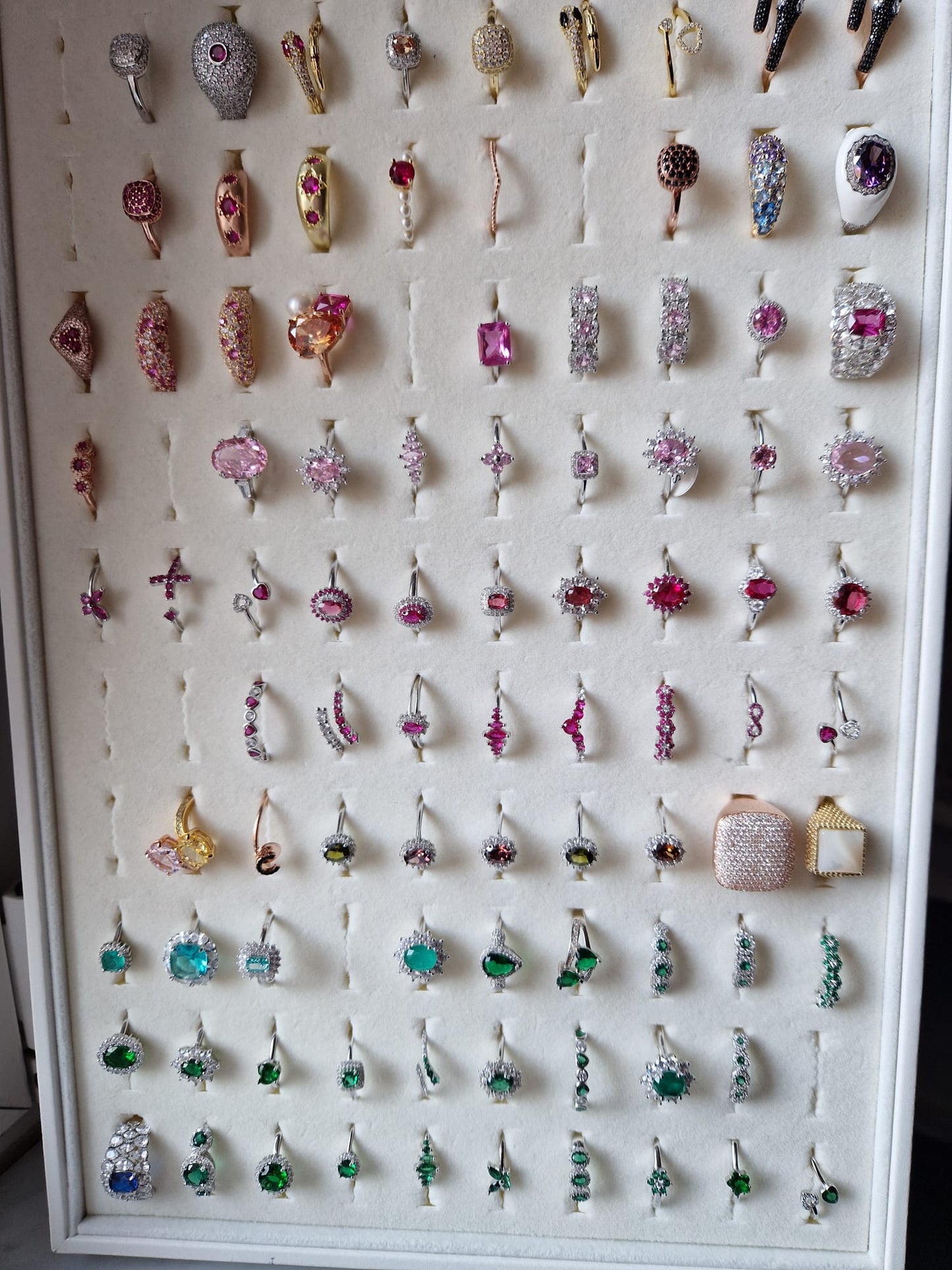 Placchetta Anelli Varie Forme COLOR Per le Dirette Live, SOTTO COSTO