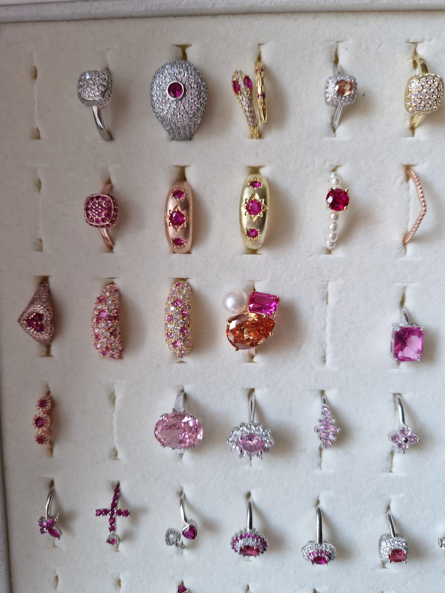 Placchetta Anelli Varie Forme COLOR Per le Dirette Live, SOTTO COSTO