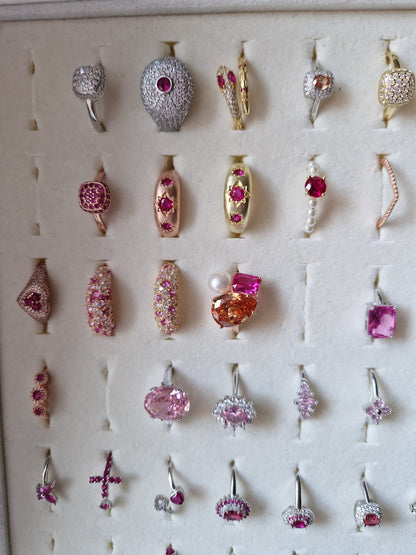 Placchetta Anelli Varie Forme COLOR Per le Dirette Live, SOTTO COSTO