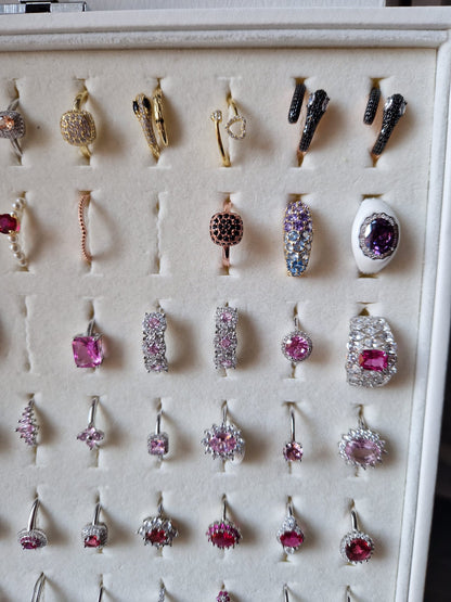 Placchetta Anelli Varie Forme COLOR Per le Dirette Live, SOTTO COSTO