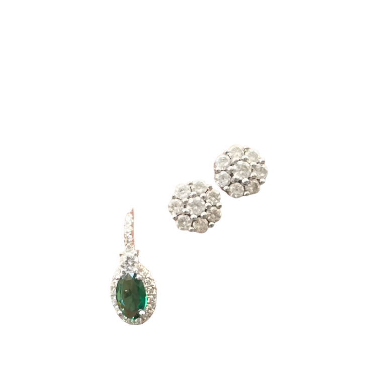 Mini Kate 925 Silver Drop Earrings - Elegance and Originality for Every Occasion 