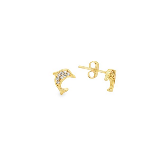 Orecchini Punto Luce in Argento 925 con Zirconi – Eleganza Discreta