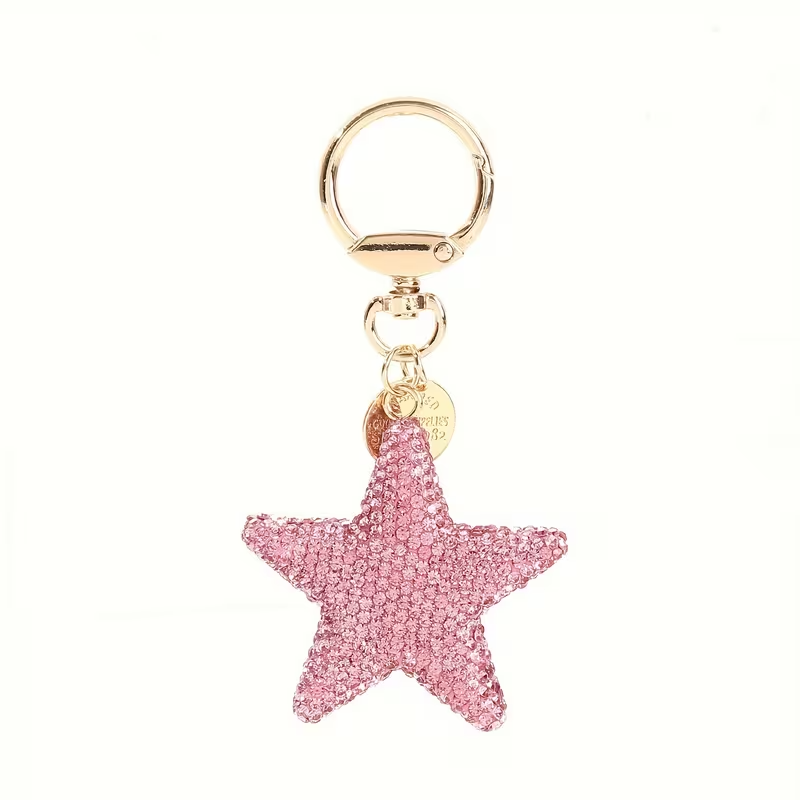 Portachiave_Accessorio Borse_ Stella con Strass