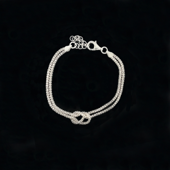 Bracciale NODO, in Argento S925