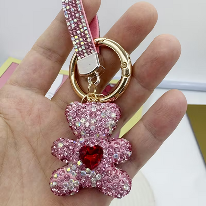 Portachiave_Accessorio Borse_ Orsetto Brillante