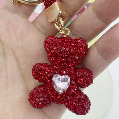 Portachiave_Accessorio Borse_ Orsetto Brillante