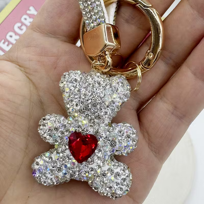 Portachiave_Accessorio Borse_ Orsetto Brillante