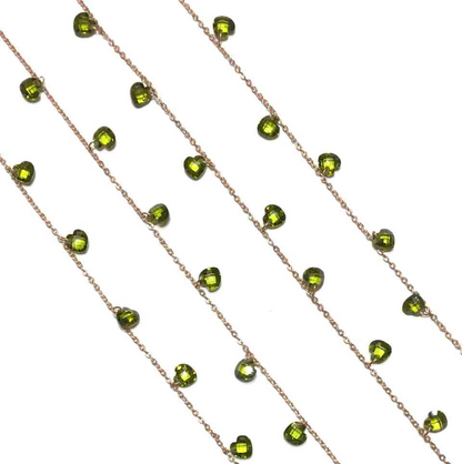 Collana con Cuoricini In Zircone Multiciondolo, Argento S925