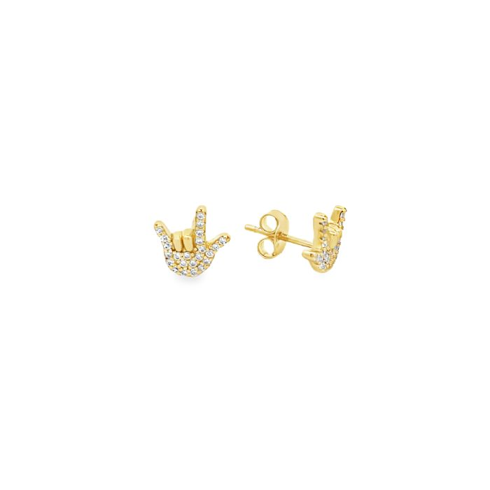 Orecchini Punto Luce in Argento 925 con Zirconi – Eleganza Discreta