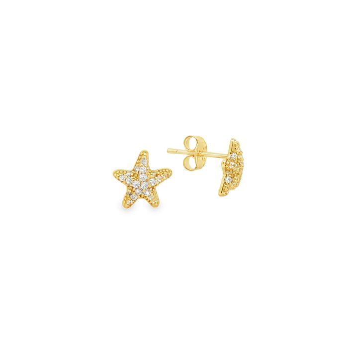 Orecchini Punto Luce in Argento 925 con Zirconi – Eleganza Discreta