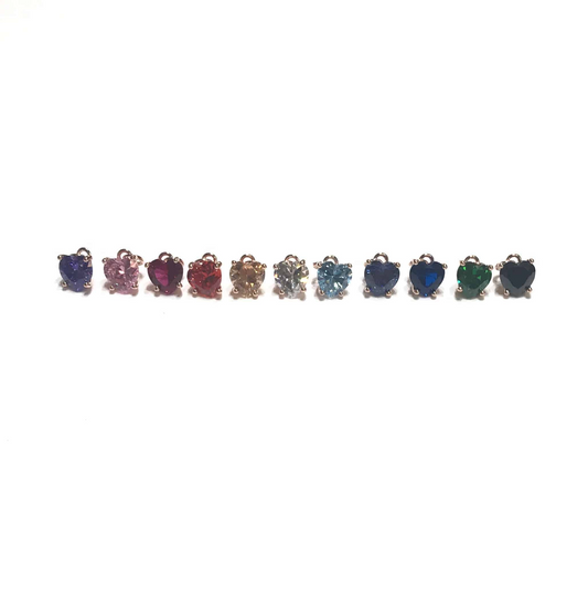 Ciondolo Cuore -  in Argento S925 e Zirconi