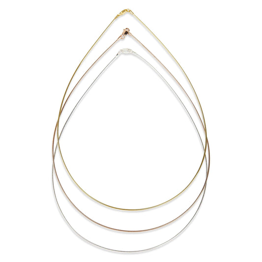 Collana Semirigida Diamantata, Argento 925