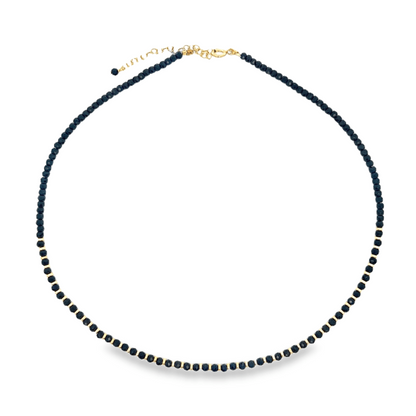 Collane con Tutte Pietre Naturali e Rondelle in Argento S925