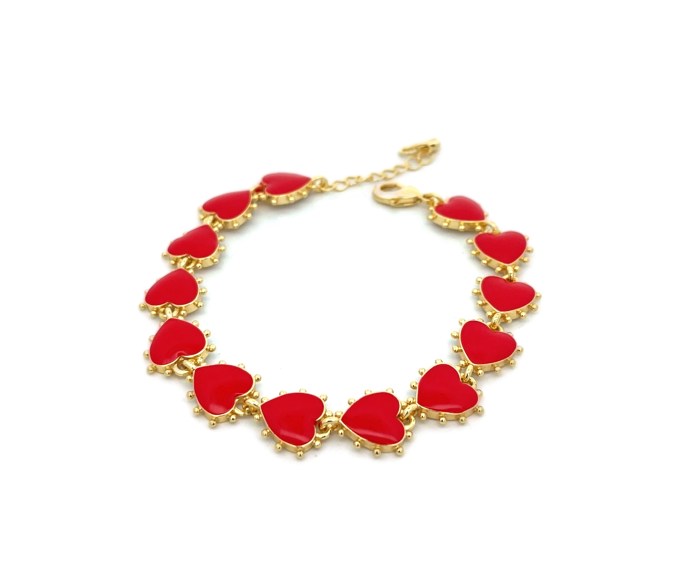 3mm Pink Tennis Bracelet, in S925 Silver