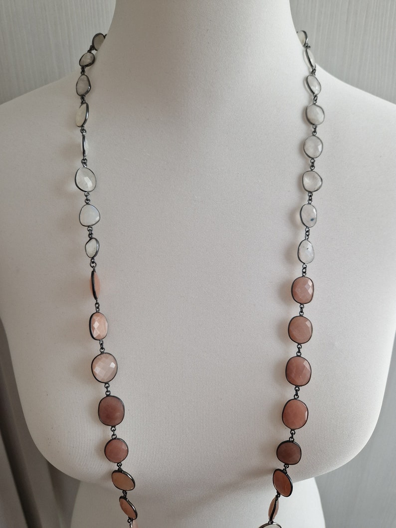 Semi-precious stone necklace