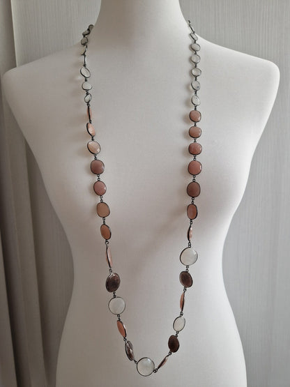 Semi-precious stone necklace