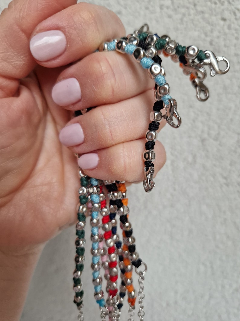 Bracciali con Dadi Marino Colorati