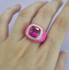 Anello Chevalier in Argento 925 con Zircone Quadrato