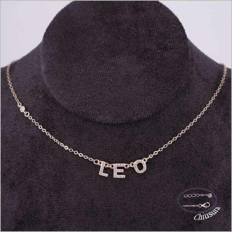 Zodiac Sign Necklaces, in 925 Silver with Zircons