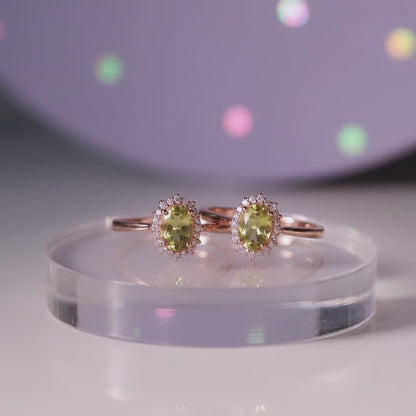 Micro Kate Rings with Opal and Rare Stones, S925 Silver