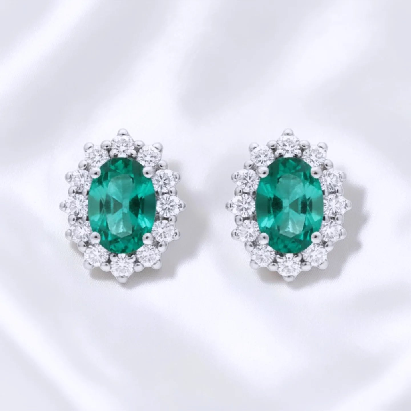 Orecchini Kate Paraiba 5A, in ARGENTO S925