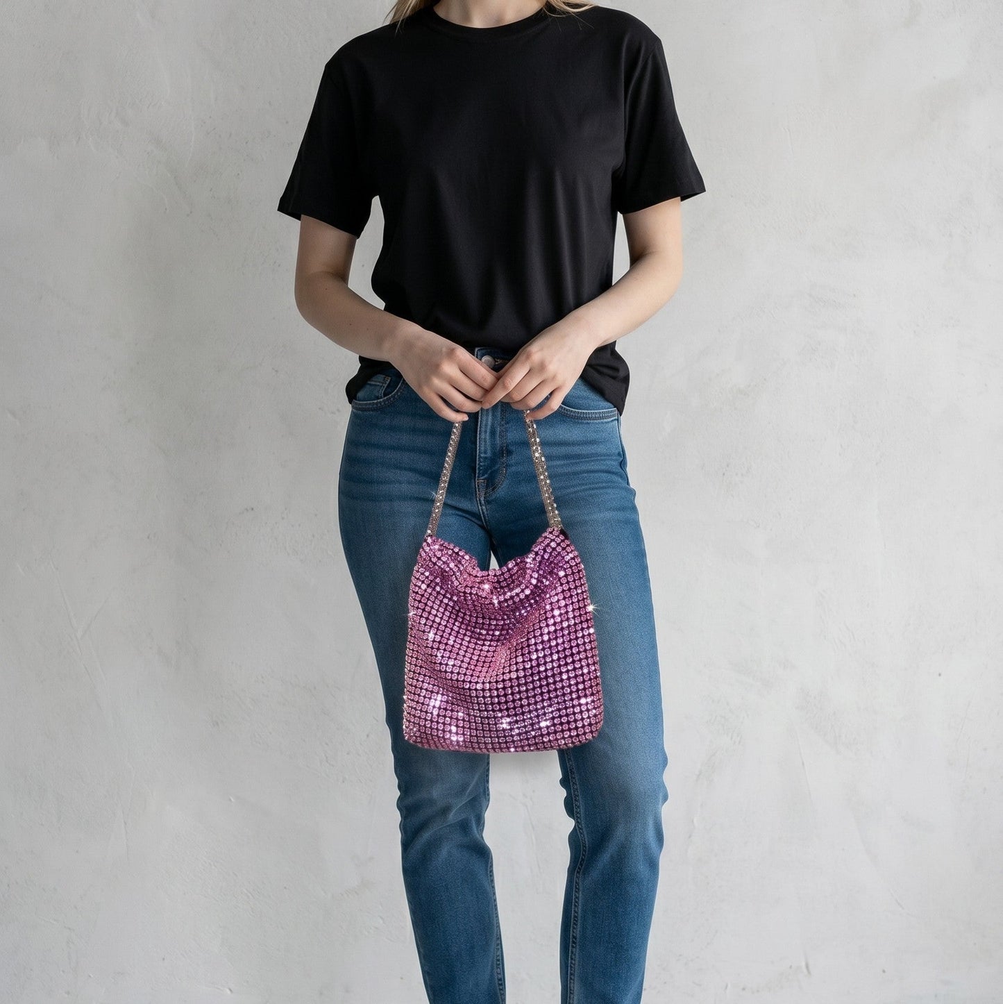 Borsa Brillante A spalla e a Mano