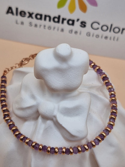 Bracciali con Pietre Naturali, in Argento s925