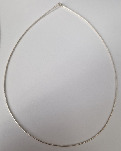 925 Silver Rose Crystal Multicolor Curb Necklace