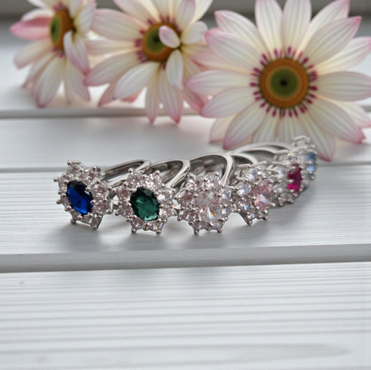 Anello BIG KATE Fiore Stella, in ARGENTO S925