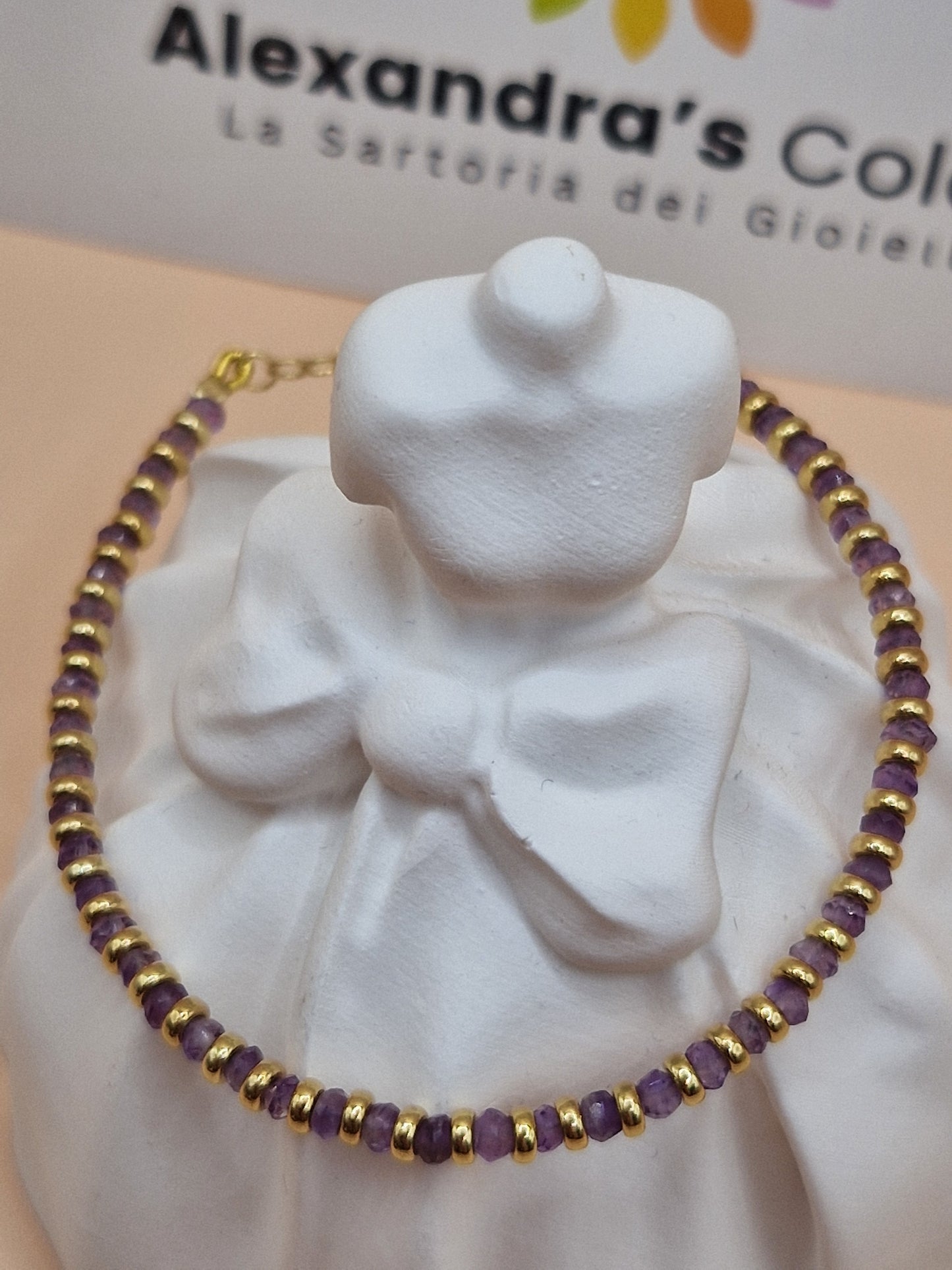 Bracciali con Pietre Naturali, in Argento s925