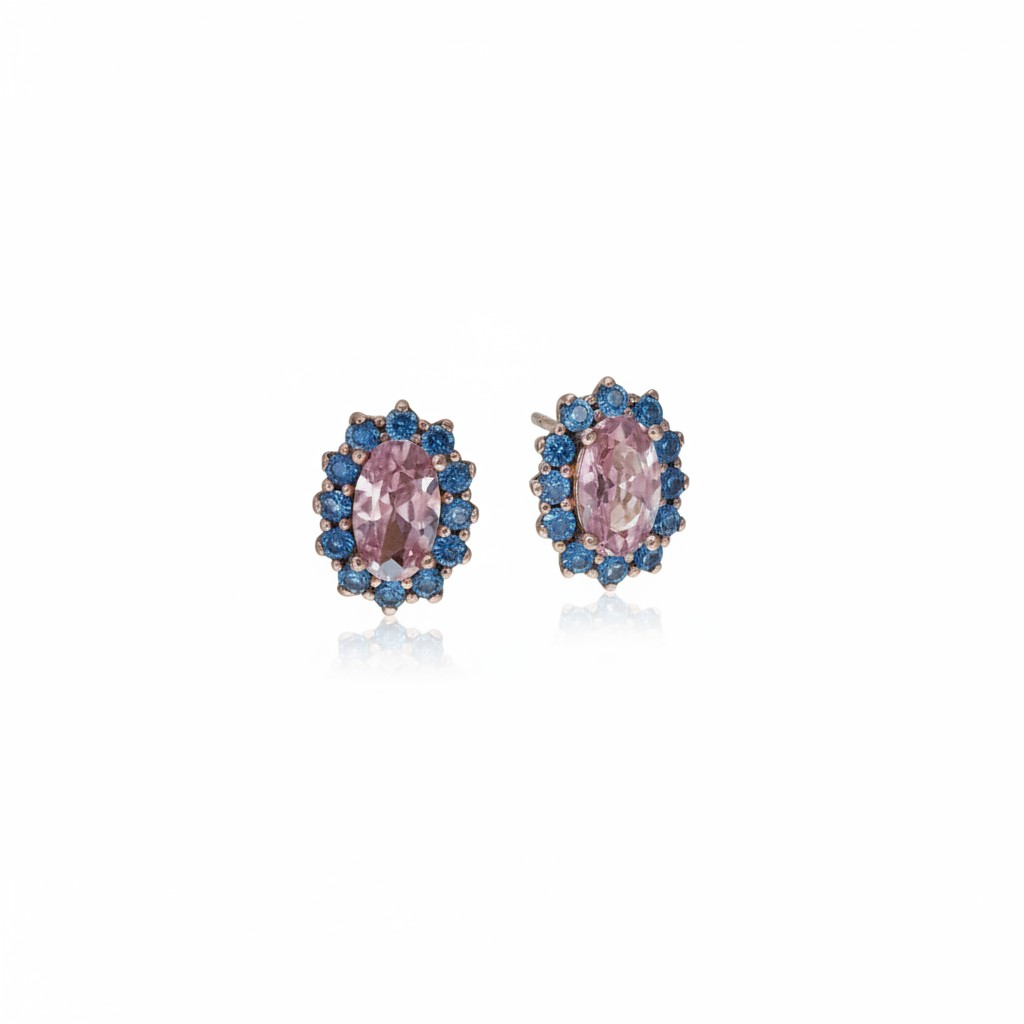 SET Micro kate Rosa/AquaBlu, Argento S925