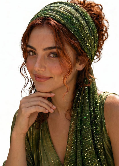 Sciarpa e Fascia per Capelli, mille usi